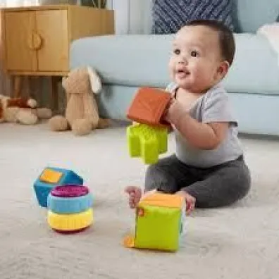 Fisher-Price. Klocki sensoryczne