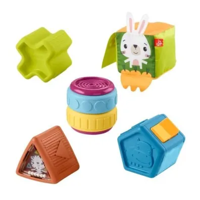 Fisher-Price. Klocki sensoryczne