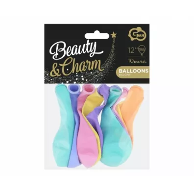 Godan Balony Beauty&Charm makaronowe CB-1KMX 10 szt.