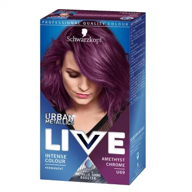 Schwarzkopf Live Urban Metallic farba do wosw U69 Amethyst Chrome
