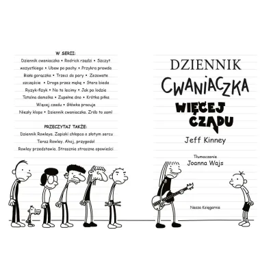 Wi�cej czadu. Dziennik cwaniaczka. Tom 17