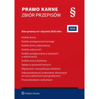 Prawo karne. Zbi�r przepis�w. 2026