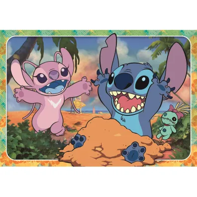 Puzzle 60 el. Maxi SuperColor. Stitch Clementoni