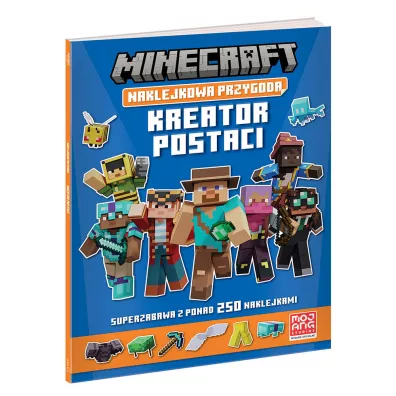 Kreator postaci. Minecraft. Naklejkowa przygoda