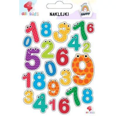 All4Kids Naklejki dla dzieci Cyferki