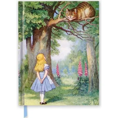 Flame Tree Notatnik A4 g�adki TW Alicja w Krainie Czar�w