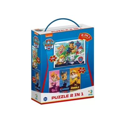 Puzzle 2w1 Paw Patrol Dobre szczenita Dodo