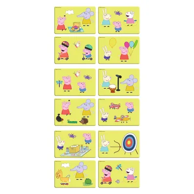 Puzzle magnetyczne Zabawy �winki Peppy Trefl