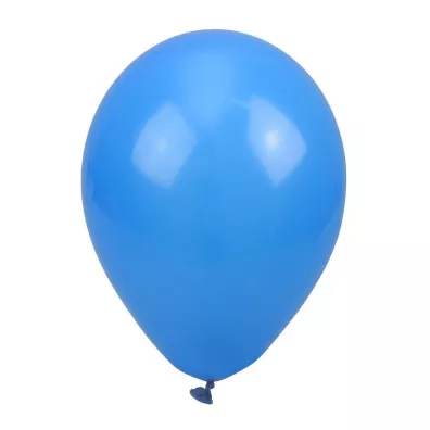 Balony pastelowe jednokolorowe niebieskie 24cm 10 szt.