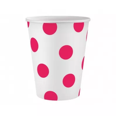 Godan Kubeczki papierowe Groszki 250ml 6 szt.