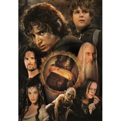 Puzzle 1000 el. Compact The Lord of the Rings Clementoni