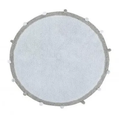 Dywan bawe�niany Bubbly Soft Blue 120cm