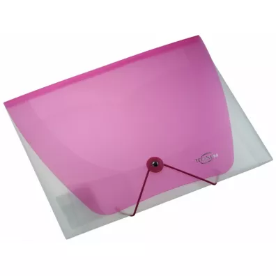 Titanum Teczka PP A4 z gumk� transparentna