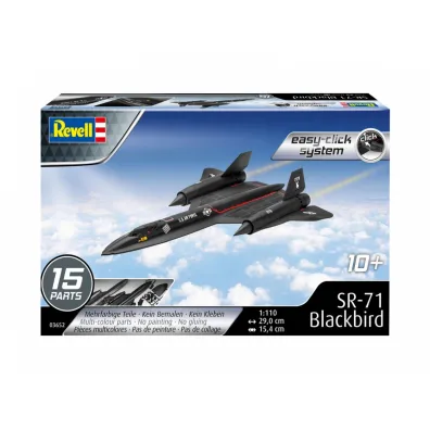 Samolot Lockheed SR-71 Blackbird Revell