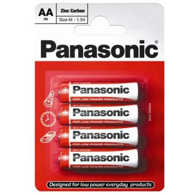 Panasonic Bateria aa r6r blister 4 szt.