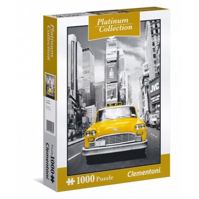 Puzzle 1000 el. New York Taxi Clementoni