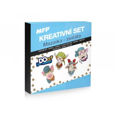 Zestaw kreatywny - mozaika zwierzta MFP 1042121