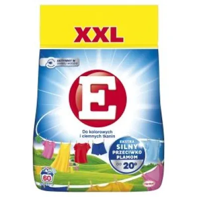 XXL Proszek do prania do kolorowych i ciemnych tkanin (60 pra�) 3.3 kg