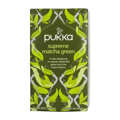 Pukka Supreme Matcha Green fair trade Bio