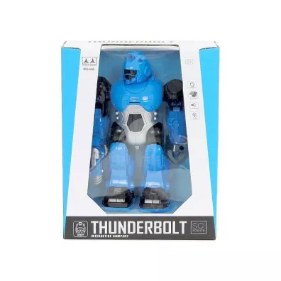 Robot na baterie chodz�cy, �wiat�o i d�wi�k Adar