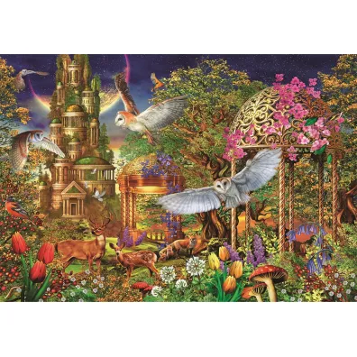 Puzzle 1500 el. HQ Woodland Fantasy Garden Clementoni