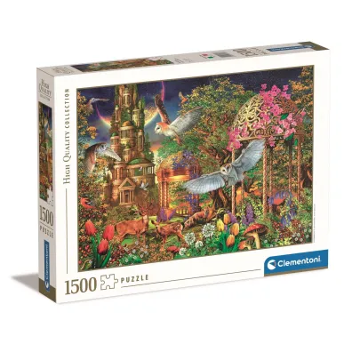 Puzzle 1500 el. HQ Woodland Fantasy Garden Clementoni