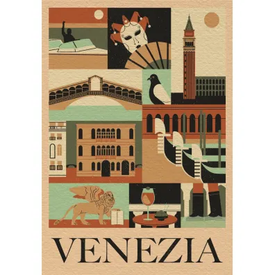 Puzzle 1000 el. Compact Venezia Clementoni