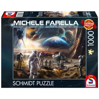Puzzle 1000 el. PQ Michele Farella Misja Kosmiczna Schmidt