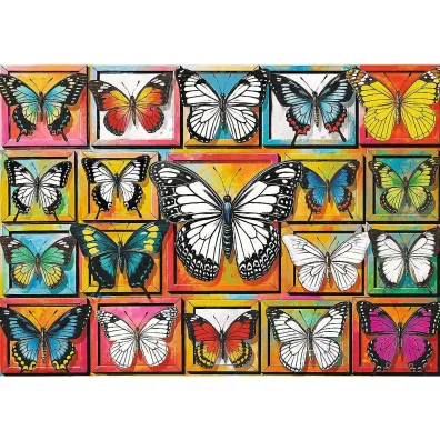 Puzzle 500el Creative Kolekcja motyli TREFL 37561  TR
