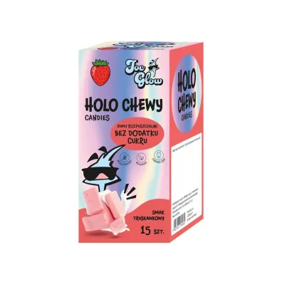Joe Glow Gumy rozpuszczalne o smaku truskawkowym bezglutenowe 90 g