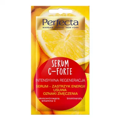 Perfecta Serum C-Forte Intensywna Regeneracja serum zastrzyk usuwa oznaki zm�czenia 8 ml