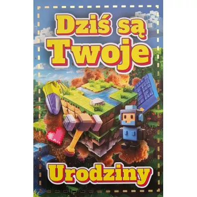 Yeku Karnet urodziny dla gracza