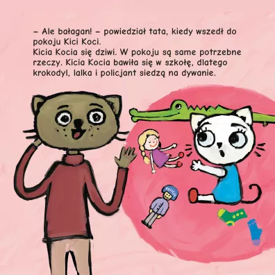 Kicia Kocia sprzta