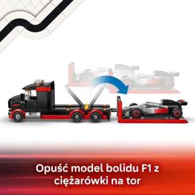 LEGO City Ci�ar�wka F1® z bolidem Audi F1® 60493