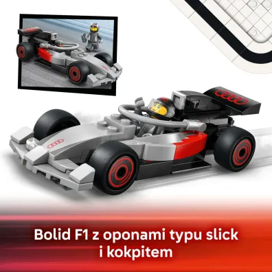 LEGO City Ci�ar�wka F1® z bolidem Audi F1® 60493