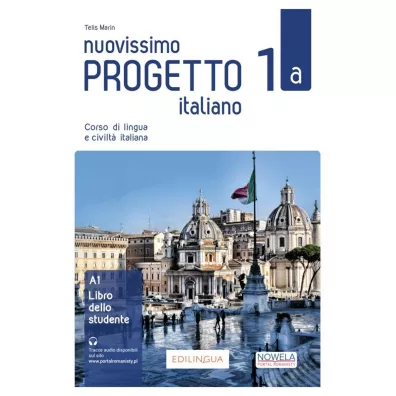 Nuovissimo Progetto italiano 1A. Poziom A1. Podr�cznik + zawarto�� online - Sandro Magnelli, Telis Marin