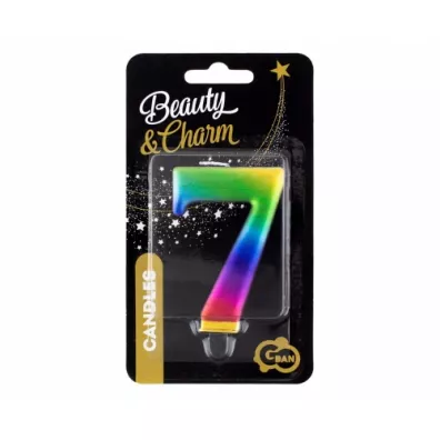 Godan wieczka cyferka 7 Galaxy PF-SCG7 8.0cm