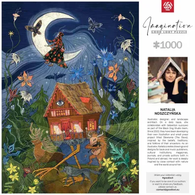 Puzzle 1000 el. Natalia Noszczy�ska S�owia�ski �wiat Good Loot