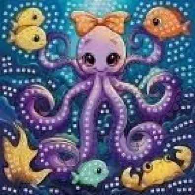 Mozaika piankowa O�miornica 25x25 cm FUN&JOY Titanum