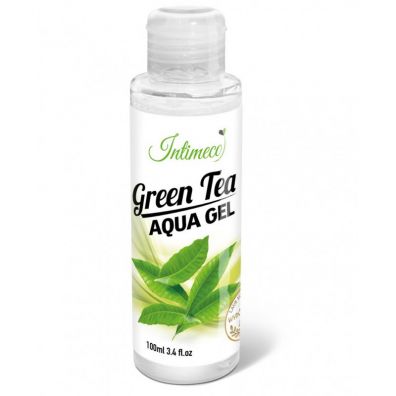 Intimeco _Green Tea Aqua Gel nawilżający żel intymny o aromacie zielonej herbaty 100 ml