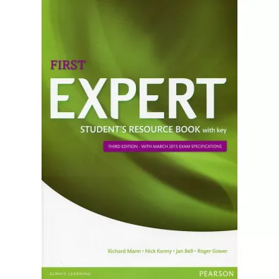 First Expert 3ed Student's Resource Book with key - Nick Kenny