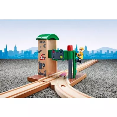 Zwrotnica z sygnalizacj� Brio