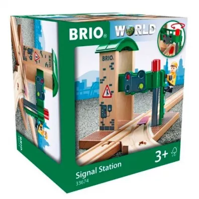 Zwrotnica z sygnalizacj� Brio