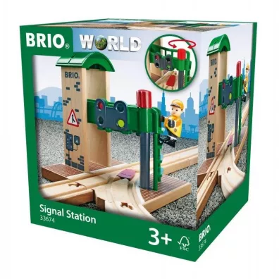 Zwrotnica z sygnalizacj� Brio