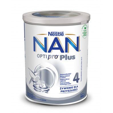 Nestle Nan Optipro Plus 4 Mleko modyfikowane junior dla dzieci po 2 roku 800 g