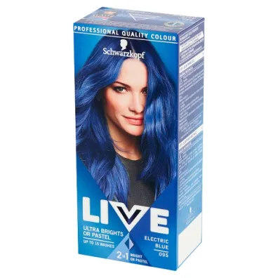 Schwarzkopf Live Ultra Brights or Pastel farba do wosw koloryzacja ptrwaa 095 Elektryczny Bkit