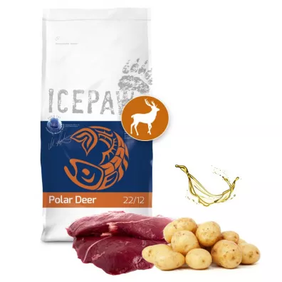 Icepaw Polar deer jele polarny karma dla dorosych psw 14 kg