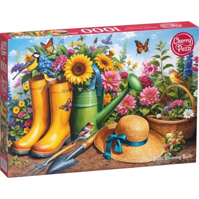 Puzzle 1000 el. Golden Boots Blooming Roots CherryPazzi