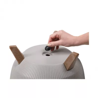 HowHomely Zestaw doniczek Rosa linea Eco recykling