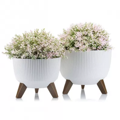 HowHomely Zestaw doniczek Rosa linea Eco recykling